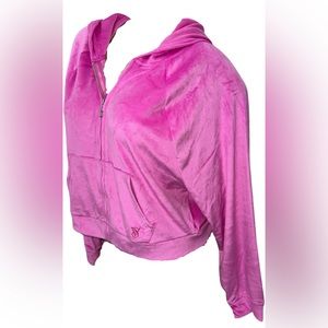 The Victoria's Secret PINK full zip jacket hoodie